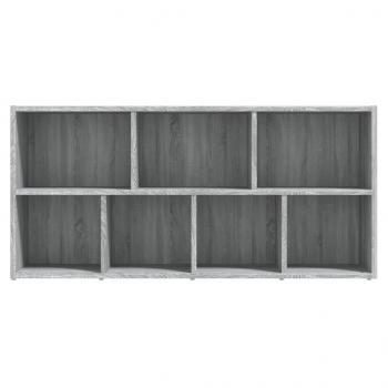 Bücherschrank Grau Sonoma 50x25x106 cm