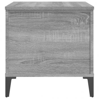 Couchtisch Grau Sonoma 60x44,5x45 cm Holzwerkstoff