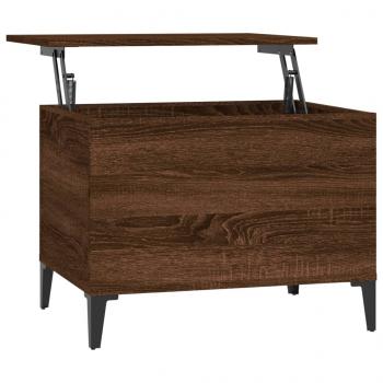 Couchtisch Braun Eichen-Optik 60x44,5x45 cm Holzwerkstoff