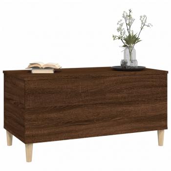 Couchtisch Braun Eichen-Optik 90x44,5x45 cm Holzwerkstoff