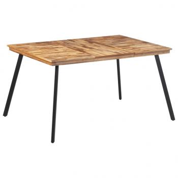 ARDEBO.de - Esstisch 148x97x76 cm Massivholz Teak