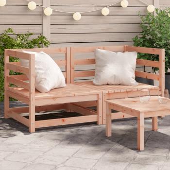 ARDEBO.de - Garten-Ecksofas 2 Stk. 70x70x67 cm Massivholz Douglasie