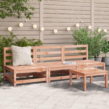 ARDEBO.de - Gartensofas ohne Armlehnen 3 Stk. 70x70x67 cm Douglasienholz