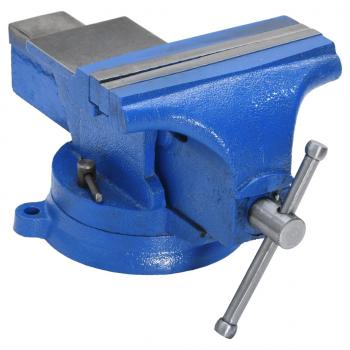 ARDEBO.de - Schraubstock Blau 150 mm Gusseisen