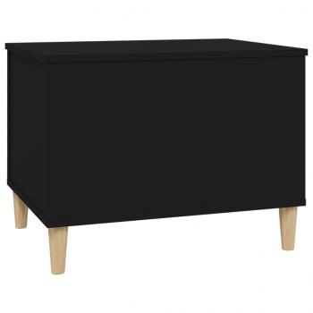 Couchtisch Schwarz 60x44,5x45 cm Holzwerkstoff