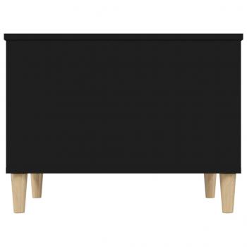 Couchtisch Schwarz 60x44,5x45 cm Holzwerkstoff