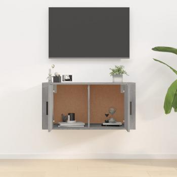 TV-Wandschrank Grau Sonoma 80x34,5x40 cm