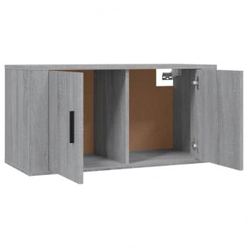 TV-Wandschrank Grau Sonoma 80x34,5x40 cm