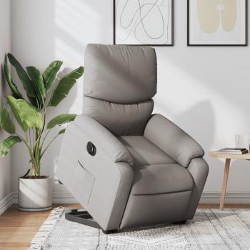 ARDEBO.de - Relaxsessel mit Aufstehhilfe Elektrisch Taupe Stoff