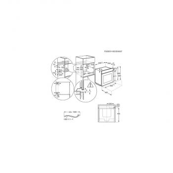 AEG HC13M40I5R Einbau Herdset mit Induktionskochfeld und Flexirunner (EEB331010M + IEB64030XB +TR1LFV), 60 cm breit, 71L, Versenkknebel, Kindersicherung, Edelstahl Antifingerprint