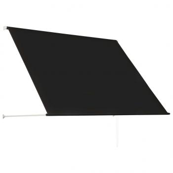 Einziehbare Markise 200×150 cm Anthrazit