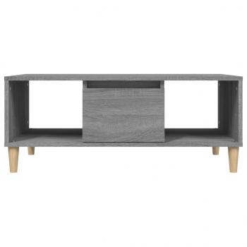 Couchtisch Grau Sonoma 90x50x36,5 cm Holzwerkstoff