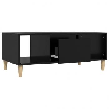 Couchtisch Schwarz 90x50x36,5 cm Holzwerkstoff