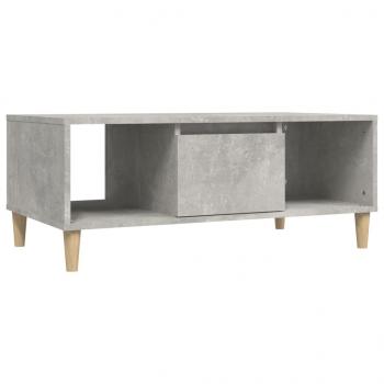 Couchtisch Betongrau 90x50x36,5 cm Holzwerkstoff