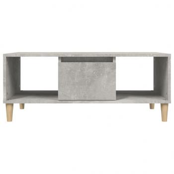 Couchtisch Betongrau 90x50x36,5 cm Holzwerkstoff