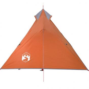 Tipi-Campingzelt 1 Person Orange Wasserdicht