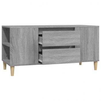 TV-Schrank Grau Sonoma 102x44,5x50 cm Holzwerkstoff