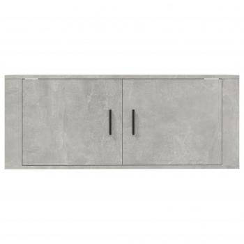 TV-Wandschrank Betongrau 100x34,5x40 cm