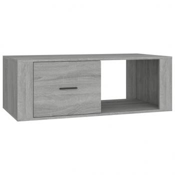 Couchtisch Grau Sonoma 100x50,5x35 cm Holzwerkstoff