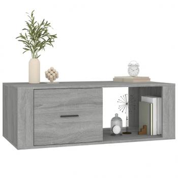 Couchtisch Grau Sonoma 100x50,5x35 cm Holzwerkstoff