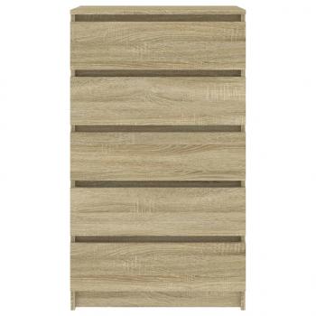 Schubladenschrank Sonoma-Eiche 60x36x103 cm Holzwerkstoff