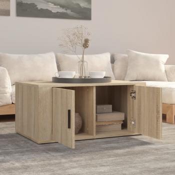 Couchtisch Sonoma-Eiche 80x50x36 cm Holzwerkstoff