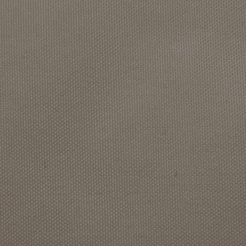 Sonnensegel Oxford-Gewebe Quadratisch 3x3 m Taupe