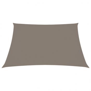 Sonnensegel Oxford-Gewebe Quadratisch 3x3 m Taupe