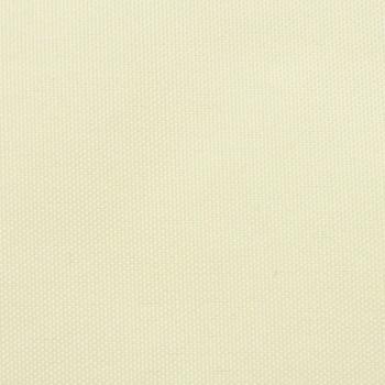 Sonnensegel Oxford-Gewebe Rechteckig 5x6 m Creme