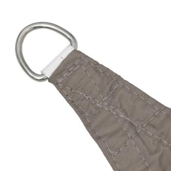 Sonnensegel Oxford-Gewebe Rechteckig 3x4 m Taupe