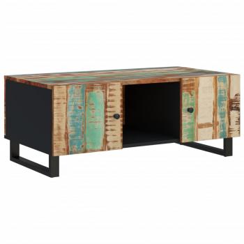 Couchtisch 100x54x40 cm Altholz Massiv & Holzwerkstoff