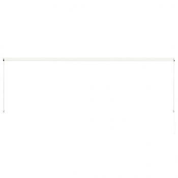 Einziehbare Markise 400×150 cm Creme