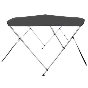 3-Bow Bimini Top Anthrazit 183x140x137 cm