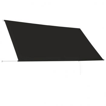 Einziehbare Markise 300×150 cm Anthrazit 