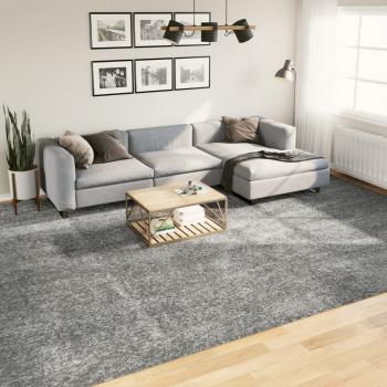 ARDEBO.de - Teppich Shaggy Hochflor Modern Grün 300x400 cm