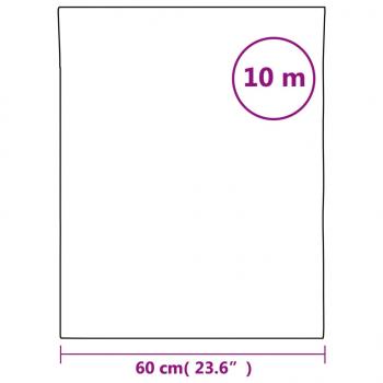 Sonnenschutzfolie Statisch Reflektierend Silbern 60x1000 cm PVC