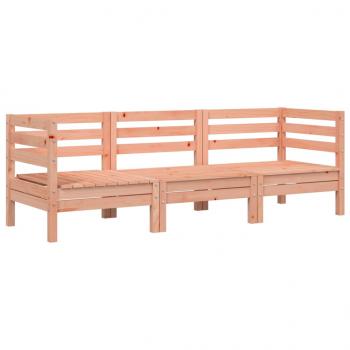 ARDEBO.de - Gartensofa 3-Sitzer Massivholz Douglasie