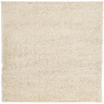 Teppich Shaggy Hochflor Modern Golden 160x160 cm