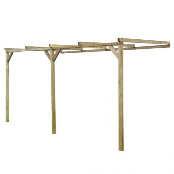 ARDEBO.de - Terrassen-Pergola 2x4x2,2 m Holz 