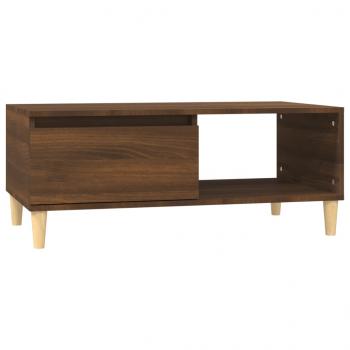 Couchtisch Braun Eichen-Optik 90x50x36,5 cm Holzwerkstoff