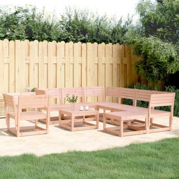 ARDEBO.de - 8-tlg. Garten-Lounge-Set Massivholz Douglasie