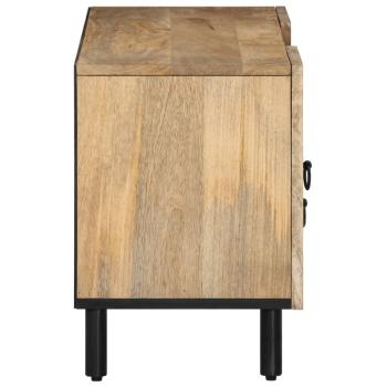 TV-Schrank 105x33x46 cm Massivholz Mango