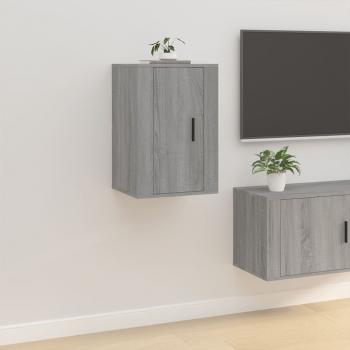 ARDEBO.de - TV-Wandschrank Grau Sonoma 40x34,5x60 cm