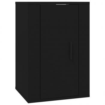 TV-Wandschrank Schwarz 40x34,5x60 cm