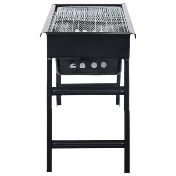 Tragbarer Camping-Grill Stahl 60×22,5×33 cm