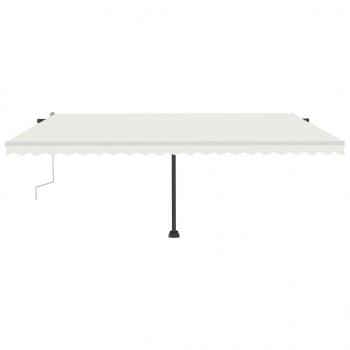 Standmarkise Manuell Einziehbar 500x350 cm Creme