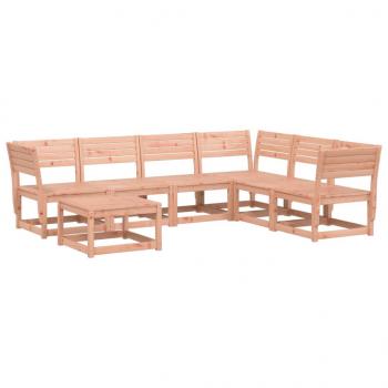 ARDEBO.de - 7-tlg. Garten-Lounge-Set Massivholz Douglasie