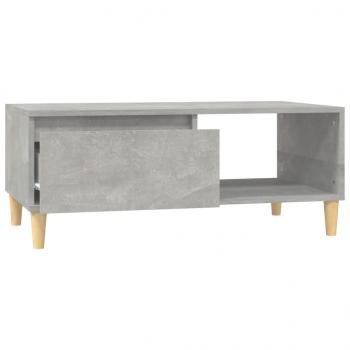 Couchtisch Betongrau 90x50x36,5 cm Holzwerkstoff