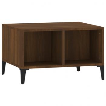 Couchtisch Braun Eichen-Optik 60x50x36,5 cm Holzwerkstoff