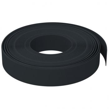 Rasenkanten 2 Stk. Schwarz 10 m 10 cm Polyethylen